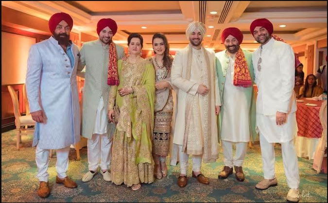 Karan Deol wedding pics
