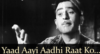 Yaad Aayee Aadhi Raat Ko – Kanhaiya | Mukesh Hit songs | Shankar Jaikishan Shailendra | Raj Kapoor Nutan hits – Old is Gold songs