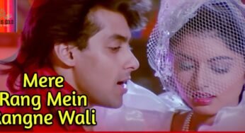 Mere Rang Mein with Lyrics – Maine Pyar Kiya – Salman Khan Bhagyashree