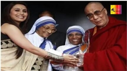 Rani Mukherjee with Dalai Lama-oldisgold.co.in