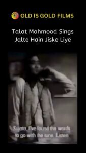 Talat Mehmood sings Jalte The Jiske Lye