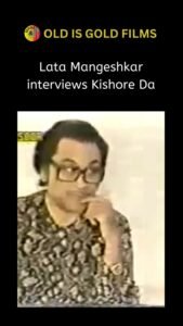 When Kishore Kumar only agreed to give interview to Lata Mangeshkar