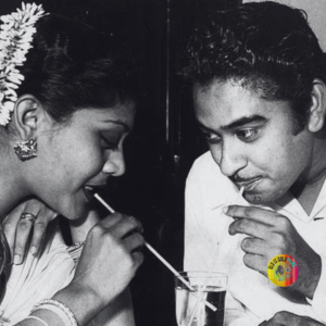 Kishore Kumar with Ruma Guha - Old is Gold Films | oldisgold.co.in