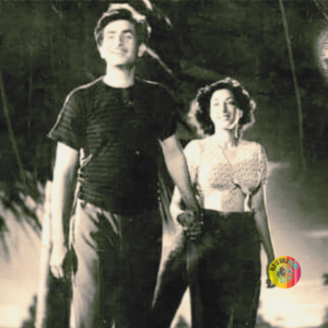 Raj Kapoor with Nargis in Awara - Old is Gold Films | oldisgold.co.in